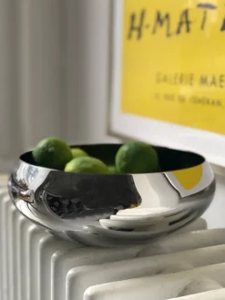 NEST schaal Ø27 cm, Polished steel