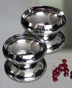 NEST schaal Ø27 cm, Polished steel