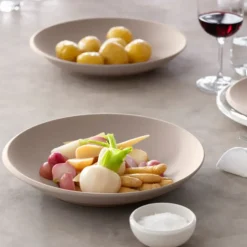 NewMoon schaal 29 cm, Beige