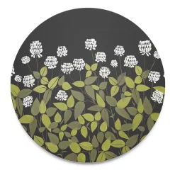 Ängsmark pannenonderzetter, Groen-zwart