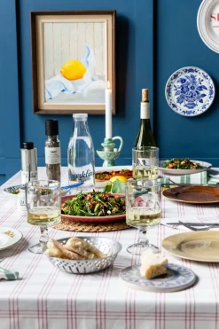 Nicolas Vahé broodmand 2 delig, Antiek zilverkleurige afwerking