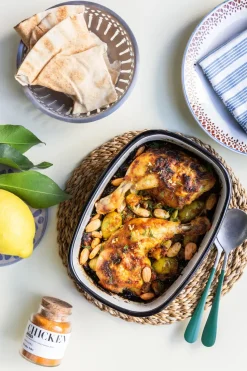 Nicolas Vahé broodmand 2 delig, Antiek zilverkleurige afwerking