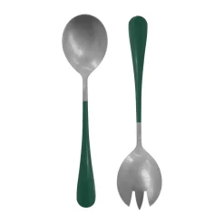 Nicolas Vahé saladebestek 2 delen, Groen