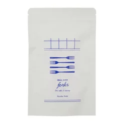 Nicolas Vahé taartvork 4-pack, Antiek zilverkleurige afwerking