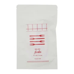 Nicolas Vahé taartvork 4-pack, Antiek gouden finish