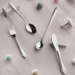 Nina kinderbestek 4-delig, Roestvrij staal