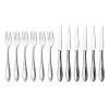Nina vleesbestek 12 delig, roestvrij staal