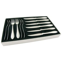 Nina vleesbestek 12 delig, roestvrij staal