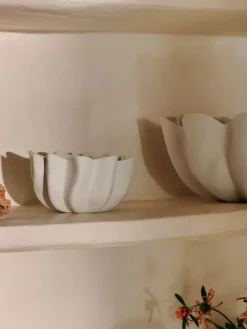 Nium schaal Ø22 cm, Off-white