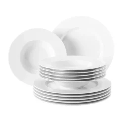 No Limits serviesset 12-delig, Wit