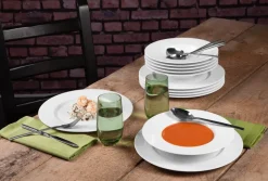 No Limits serviesset 12-delig, Wit