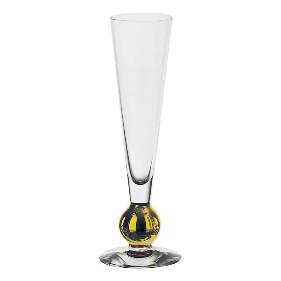 Nobel champagneglas 18 cl, Clear-gold