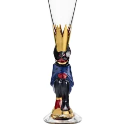 Nobel schnapsglas 4 cl, blauw