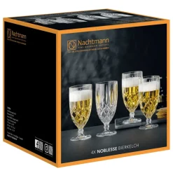 Noblesse bierglazen 42,5 cl 4-pack, Helder