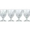 Noblesse glas op voet 4-pack, Transparant