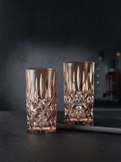 Noblesse Longdrink glas 39,5 cl 2-pack, Tobacco