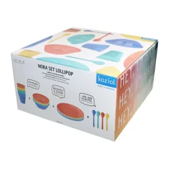 Nora Lollipop serviesset 16-delig, Multi
