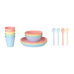 Nora Macarons servies 16-delig, Multi