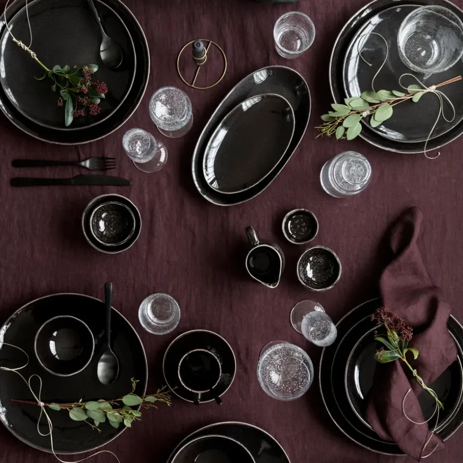 Nordic Coal bord, Ø 20 cm.