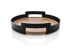 Nordic Kitchen bamboe dienblad, Ø35 cm