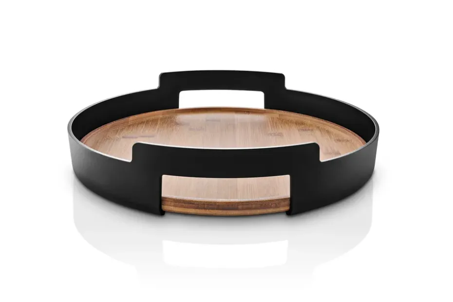 Nordic Kitchen bamboe dienblad, Ø35 cm