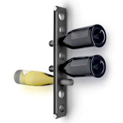 Nordic Kitchen hangend wijnrek, Black