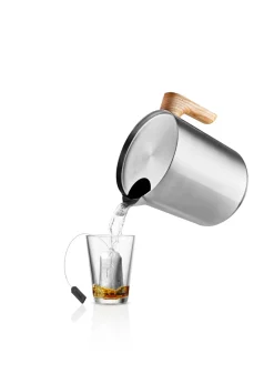 Nordic kitchen inductiekan 1 L, Geborsteld staal