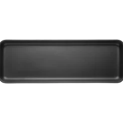 Nordic Kitchen serveerschotel 13x37 cm, Zwart