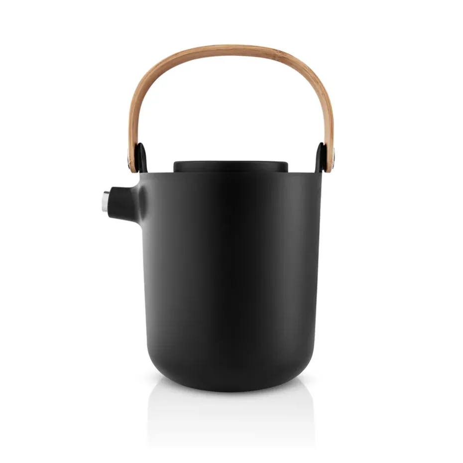 Nordic kitchen thermoskan voor thee 1 L, Zwart