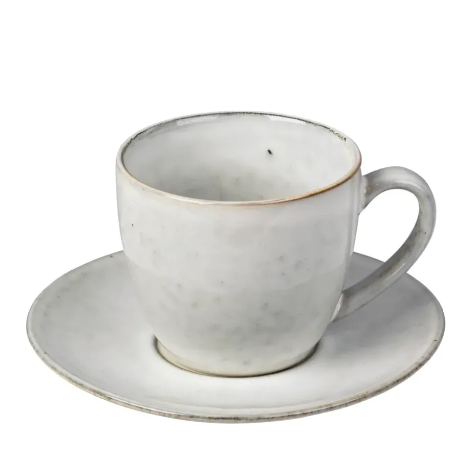 Nordic Sand kop en schotel, 8,8 cm.