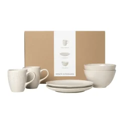 Nordic Vanilla ontbijtset voor twee, 6-delig