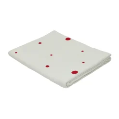 Nori tafelkleed 140x200 cm, White-cherry red