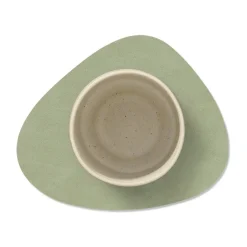 Nupo glasonderzetter curve keerbaar 1 St., Dark green-olive green