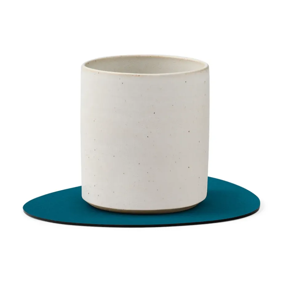 Nupo glasonderzetter curve keerbaar 1 St., Midnight blue-petrol