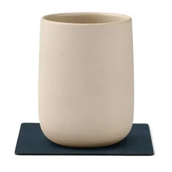 Nupo glasonderzetter square keerbaar 1 St., Midnight blue-petrol