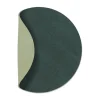 Nupo onderzetter circle keerbaar 1 St., Dark green-olive green