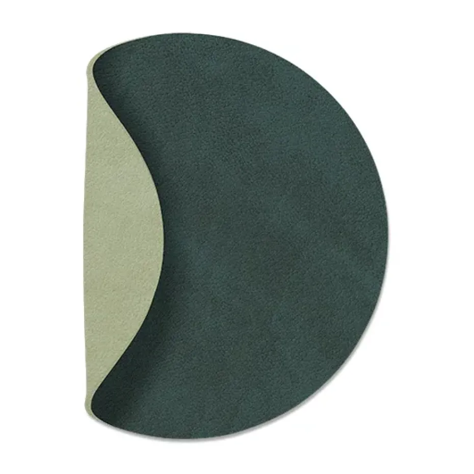 Nupo onderzetter circle keerbaar 1 St., Dark green-olive green