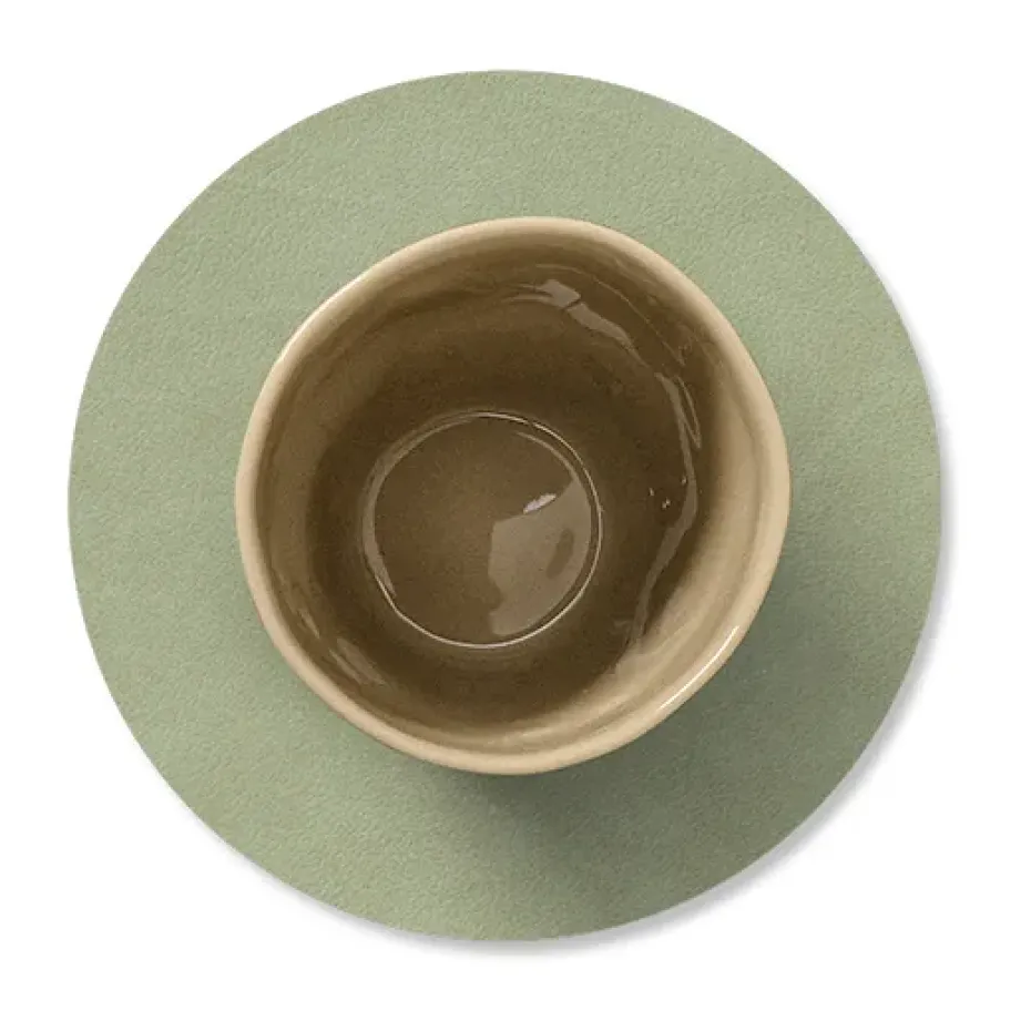 Nupo onderzetter circle keerbaar 1 St., Dark green-olive green