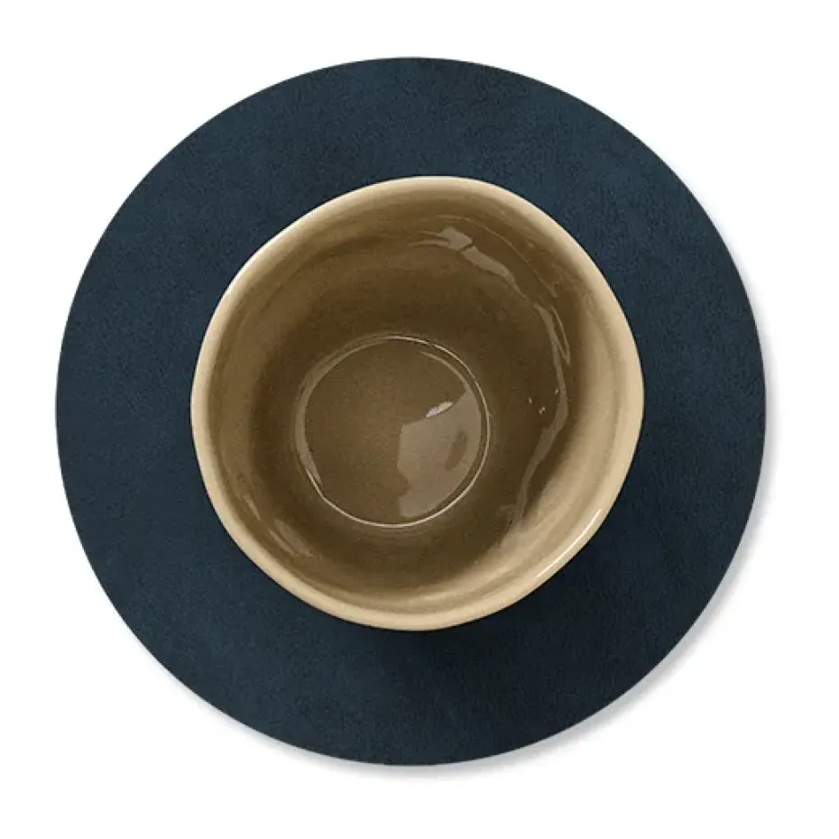 Nupo onderzetter circle keerbaar 1 St., Midnight blue-petrol