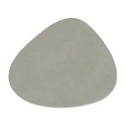 Nupo onderzetter (glazen) keerbaar curve 1 St., lichtblauw-lichtgrijs