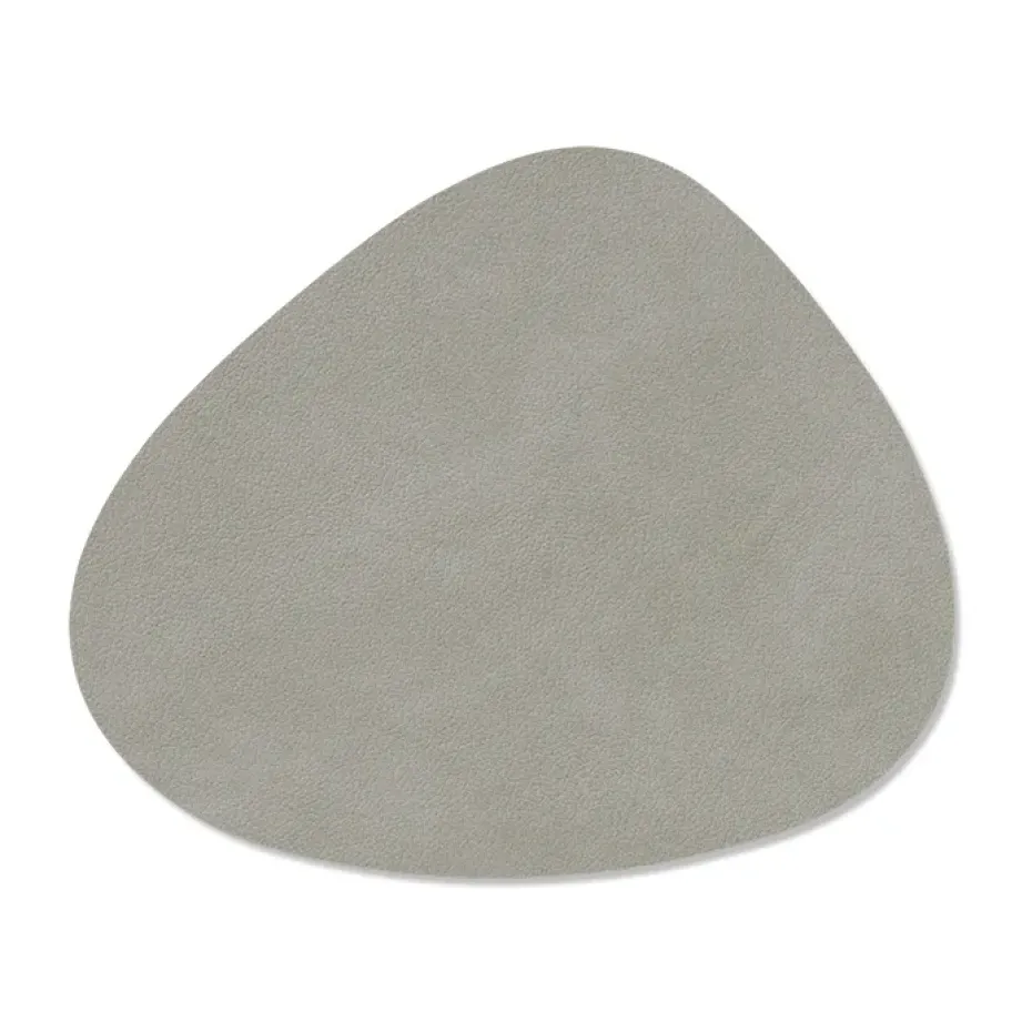 Nupo onderzetter (glazen) keerbaar curve 1 St., antraciet-lichtgrijs