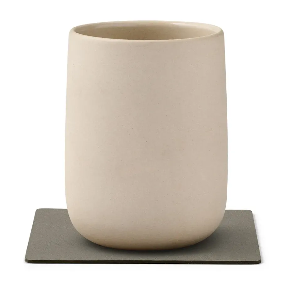 Nupo onderzetter keerbaar square 1 St., Linen-Flint Grey