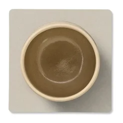 Nupo onderzetter square, Oyster white