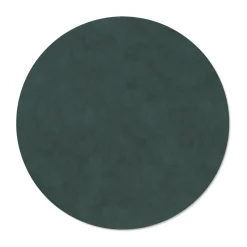 Nupo placemat circle keerbaar XL 1 St., Dark green-olive green