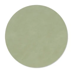 Nupo placemat circle keerbaar M 1 St., Dark green-olive green