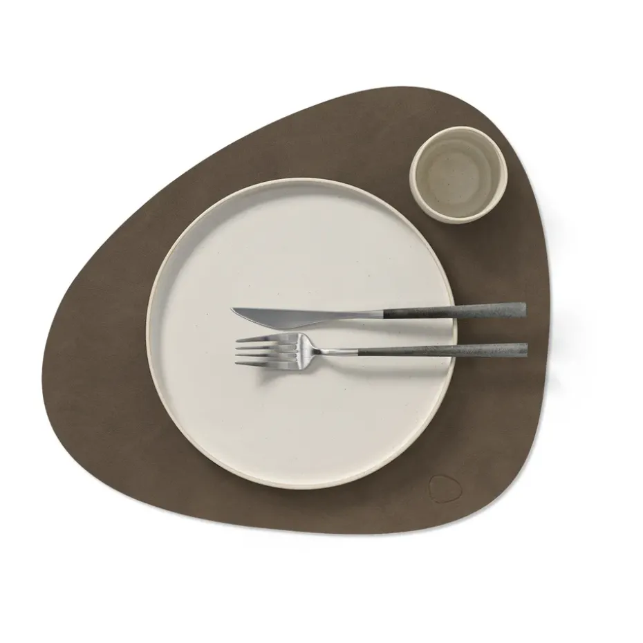 Nupo placemat curve L, Caviar