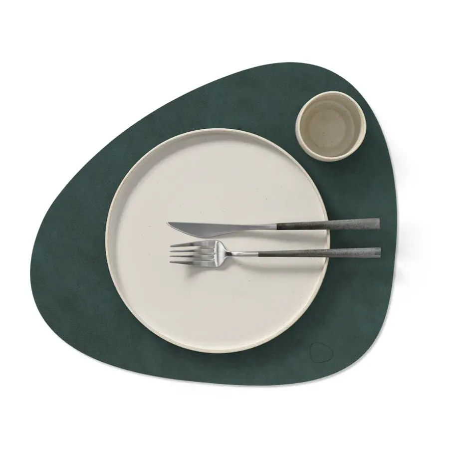 Nupo placemat curve L, donkergroen