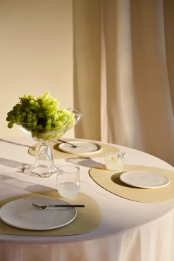 Nupo placemat curve L, Lemon sorbet