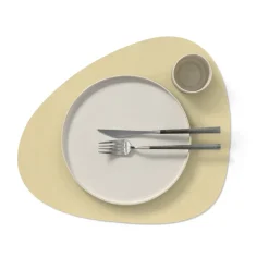 Nupo placemat curve L, Lemon sorbet