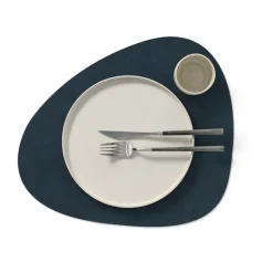 Nupo placemat curve L, Midnight blue